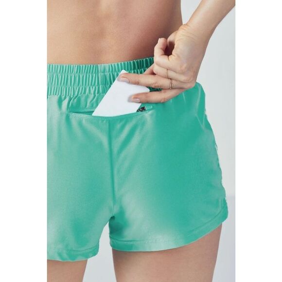 FABLETICS Women’s Turquoise Green Pamela Running Shorts Size Medium - Picture 4 of 9